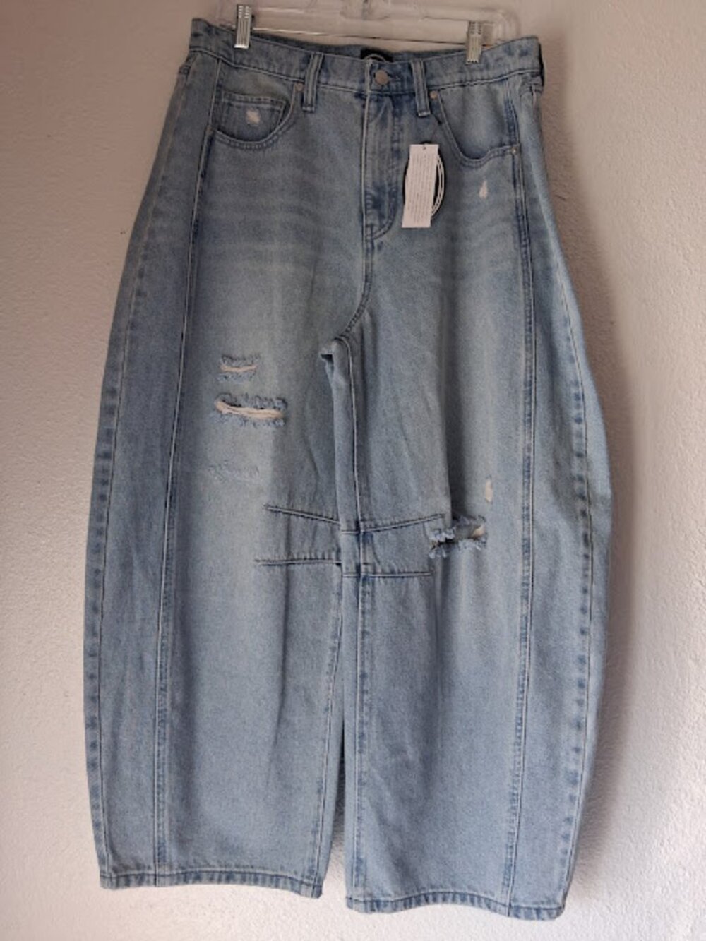 Scoop women's size 14 Light wash barrel jeans
